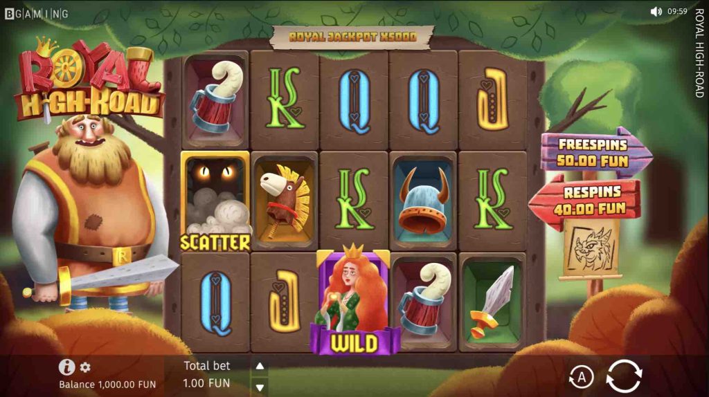 BGAMING เสนอแจ็คพอตเงินสดสูงสุด $500 ในสล็อต Royal High-Road