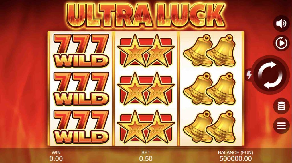 Ultra Luck Slot โดย Gamzix ให้ผู้เล่นได้รับแจ็คพอตเงินสดสูงสุด $500!